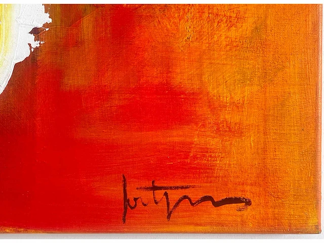 Robbert fortgens - abstracte compositie - olie op doek - afbeelding 9 van  15