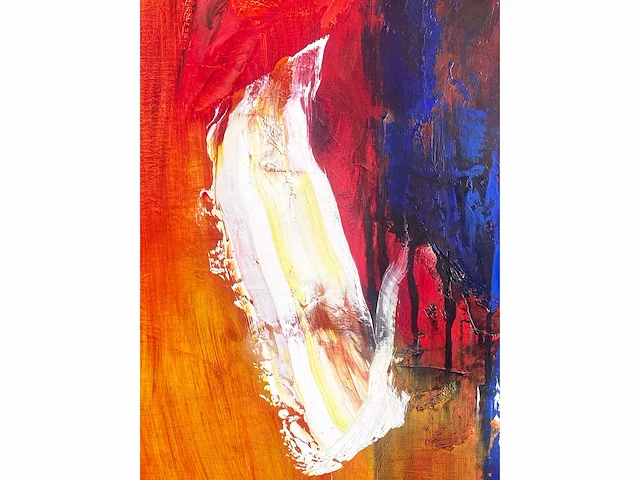 Robbert fortgens - abstracte compositie - olie op doek - afbeelding 11 van  15