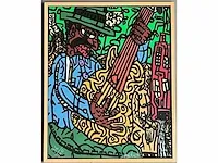 Robert combas (lyon 1957) buitenkans - afbeelding 1 van  5