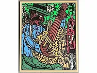 Robert combas (lyon 1957) buitenkans - afbeelding 2 van  5