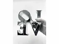 Robert indiana (na) - liefde sculptuur - afbeelding 5 van  6