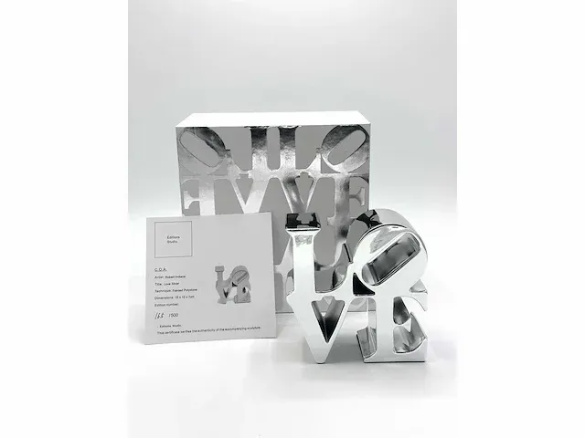 Robert indiana (na) - liefde sculptuur - afbeelding 6 van  6