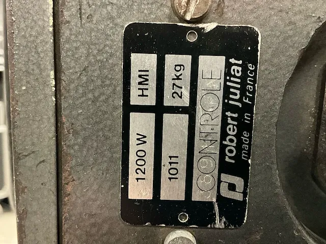 Robert juliat hmi1200 - afbeelding 6 van  8