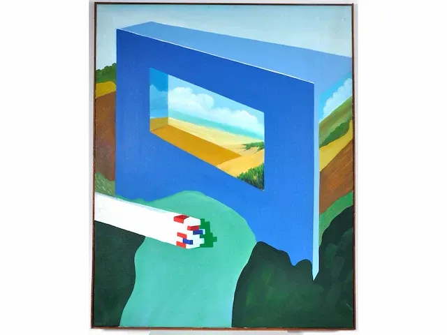 Robie van outryve (brugge, 1944) - origineel, groot - afbeelding 4 van  11