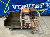 Robin eh36 stroomgenerator in transportkar - afbeelding 1 van  7