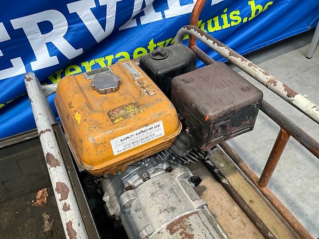 Robin eh36 stroomgenerator in transportkar - afbeelding 2 van  7