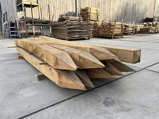 Robinia - robinia poortpaal 3m (10x) - afbeelding 4 van  4