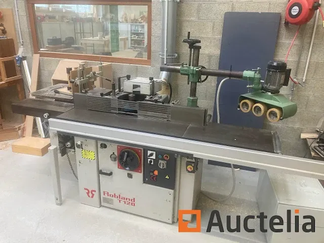 Robland houtfreesmachine met pennenwagen - afbeelding 3 van  4