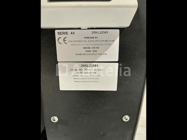 Robland sd 410 schaaf-/freesmachine - afbeelding 2 van  6