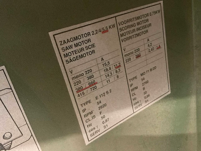 Robland z320 paneelcirkelzaagmachine - afbeelding 8 van  10