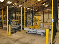 Robot abb ab + 2 rotating platform + brushing machine + belt conveyor - afbeelding 2 van  10