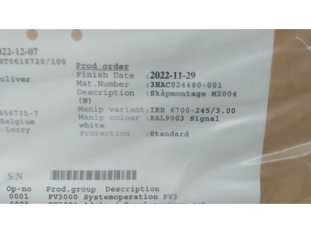 Robot abb - afbeelding 4 van  4