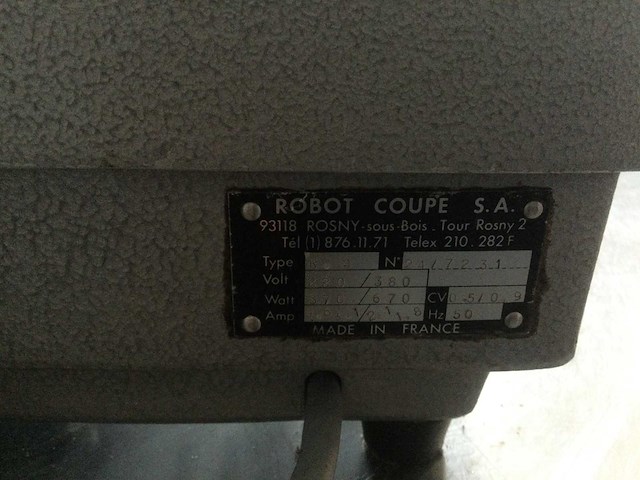 Robot coupe - r4 - keukenmachines & mixers - afbeelding 3 van  3