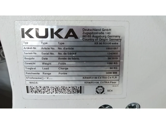 Robot kuka - afbeelding 2 van  7
