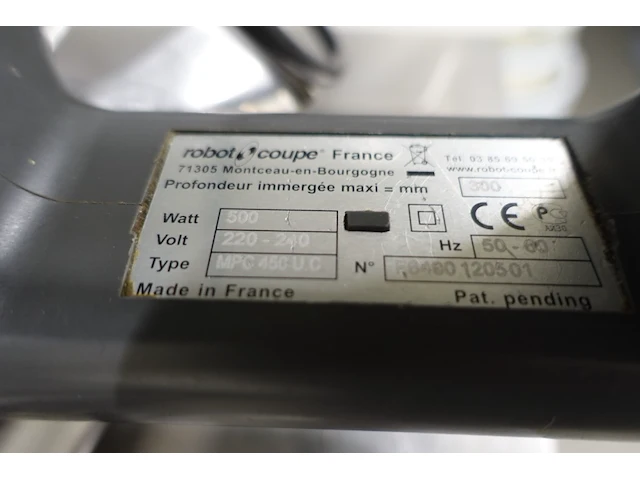 Robotcoupe staafmixer - afbeelding 2 van  2