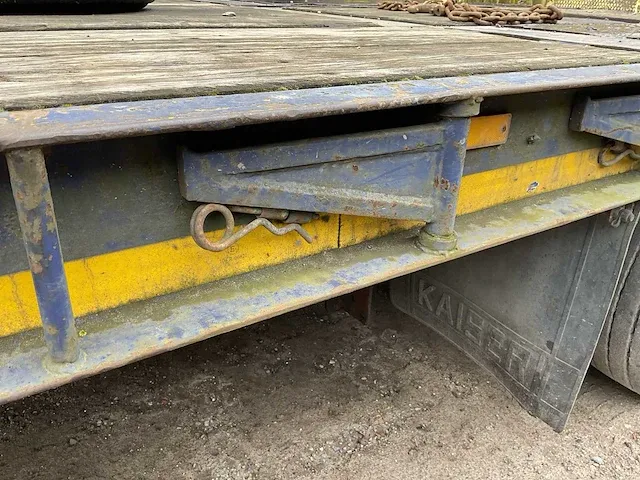 Robuste kaiser rssb20/1 dieplader wagen - afbeelding 11 van  11