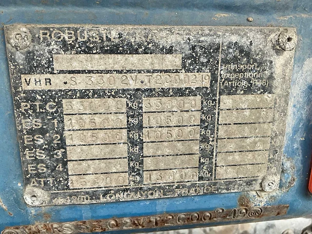 Robuust kaiser s3302v37 oplegger kipper - afbeelding 3 van  13