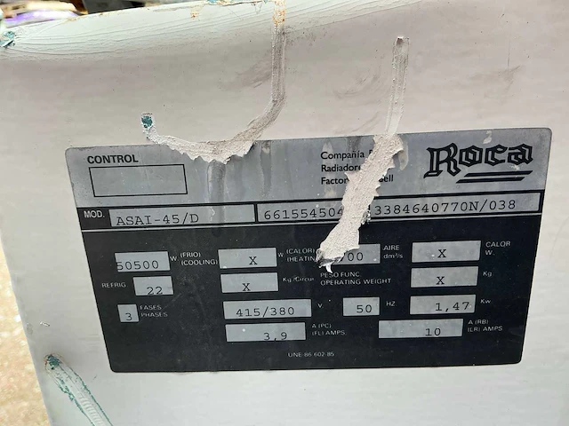 Roca asai 45/d koelinstallaties (2x) - afbeelding 6 van  6