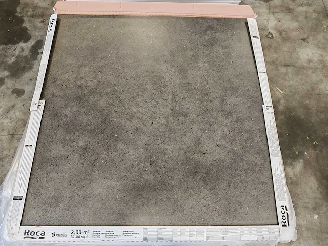 Roca basel negro mat vloertegel 120x120 cm 38,35 m² - afbeelding 1 van  6