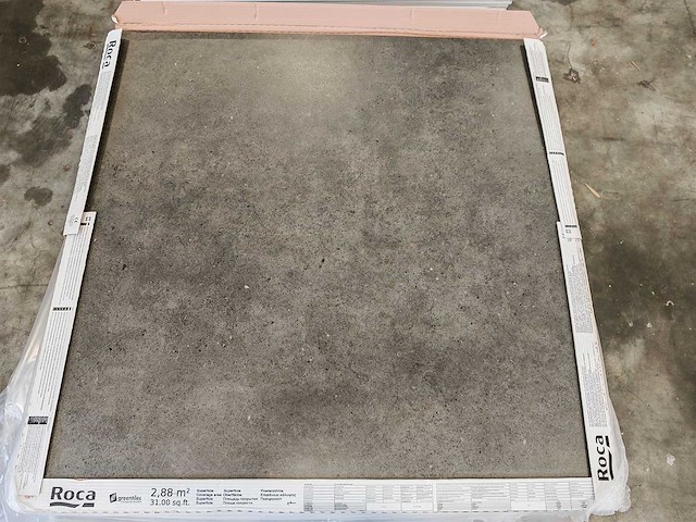 Roca basel negro mat vloertegel 120x120 cm 38,35 m² - afbeelding 1 van  6