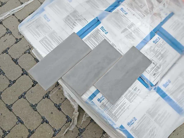 Roca maiolica taupe glans wandtegel 11x25 cm 38,02 m² - afbeelding 8 van  8