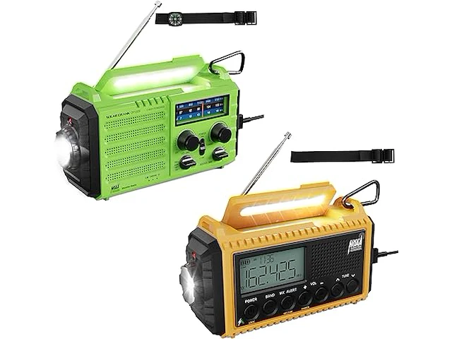 Rocam cr1009 handcrank noodradio - afbeelding 1 van  3