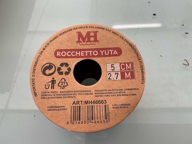 Rocchetto yuta. partij jutte kerstlint. - afbeelding 2 van  3