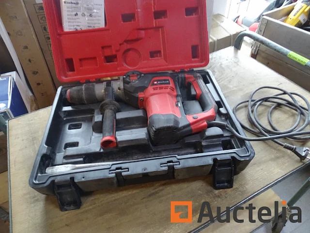Rock boormachine einhell te-rh 40 3f in zijn behuizing - afbeelding 7 van  9