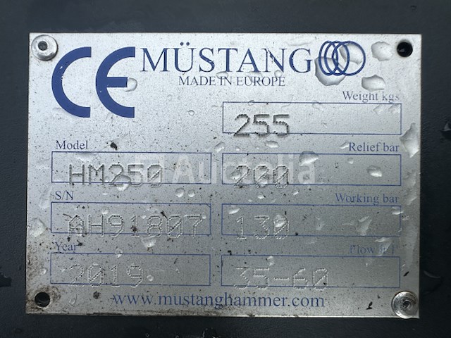 Rock breeze mustang hm 250 - afbeelding 6 van  6