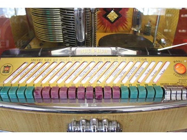 Rock ola - magic glow - 1428 - jukebox - afbeelding 6 van  8