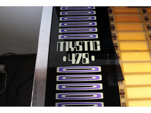 Rock ola - mystic 478 - jukebox - afbeelding 6 van  7