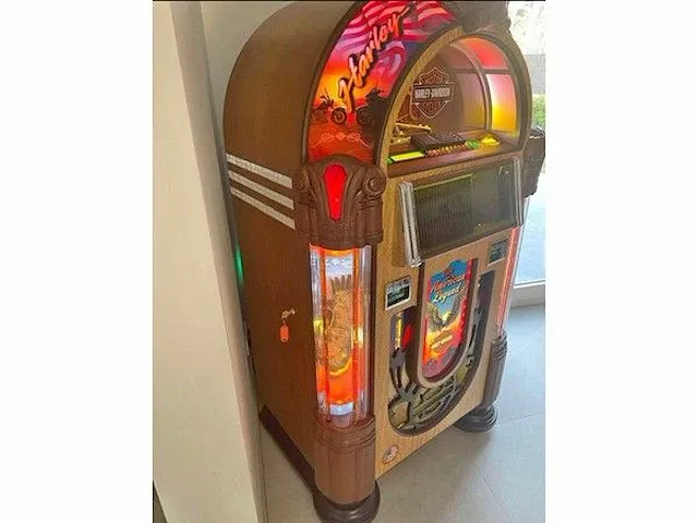 Rock ola harley davidson jukebox - afbeelding 2 van  8