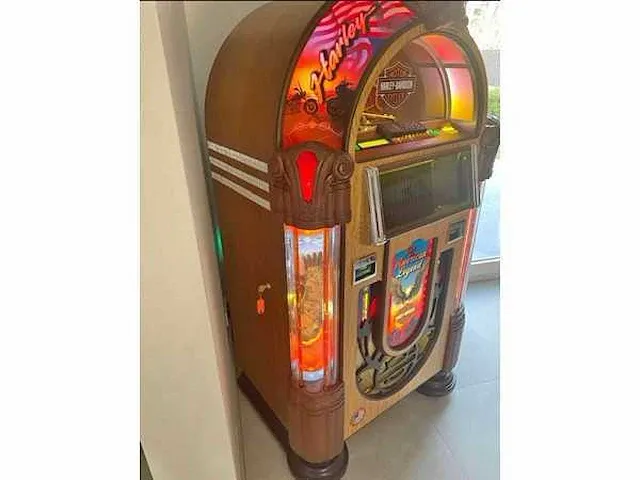 Rock ola harley davidson jukebox - afbeelding 2 van  8