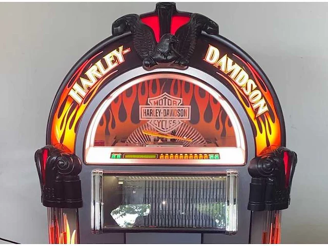 Rock ola harley davidson jukebox - afbeelding 1 van  10