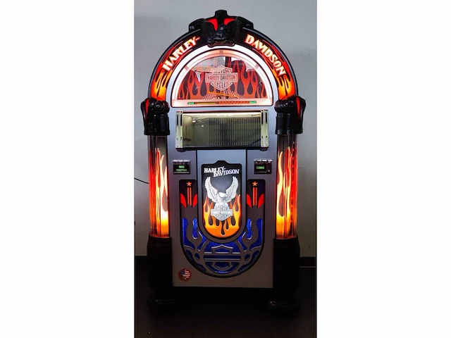 Rock ola harley davidson jukebox - afbeelding 4 van  10