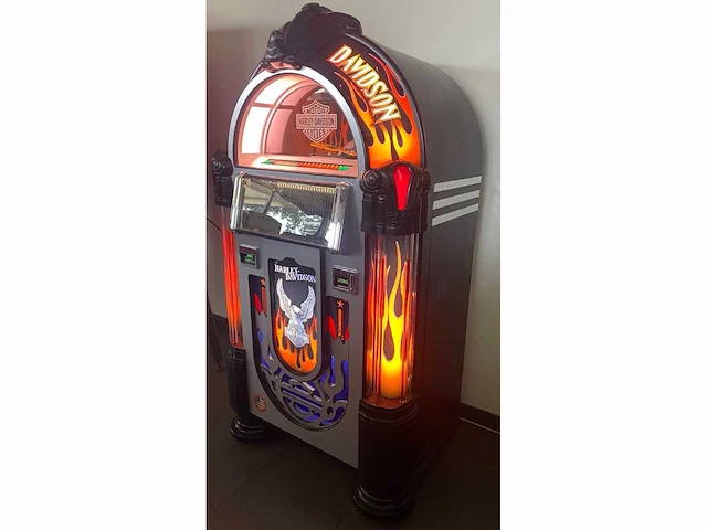 Rock ola harley davidson jukebox - afbeelding 10 van  10