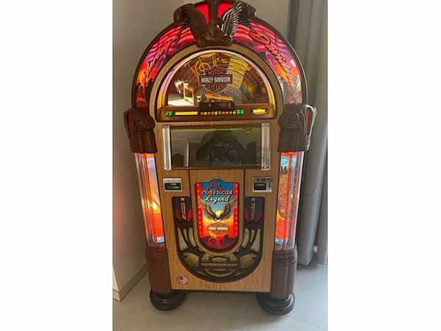 Rock ola harley davidson jukebox - afbeelding 3 van  8