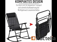 Rocking rocker zetel met 1 opvouwbaar kussen - afbeelding 3 van  6