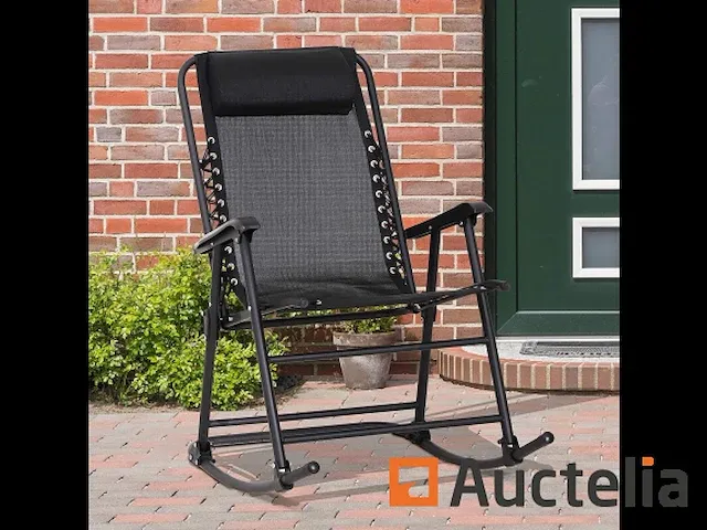 Rocking rocker zetel met 1 opvouwbaar kussen - afbeelding 4 van  6