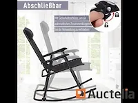 Rocking rocker zetel met 1 opvouwbaar kussen - afbeelding 6 van  6