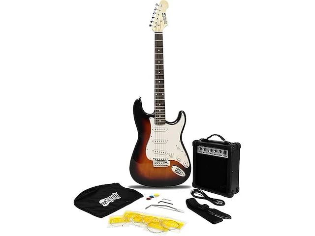 Rockjam complete elektrische gitaarset - afbeelding 1 van  5
