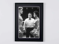 Rocky iv (1985) - balboa vs drago - sylvester stallone & dolph lundgren - 70x50 cm - gelimiteerde oplage 30 stuks - afbeelding 2 van  6