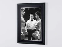 Rocky iv (1985) - balboa vs drago - sylvester stallone & dolph lundgren - 70x50 cm - gelimiteerde oplage 30 stuks - afbeelding 5 van  6