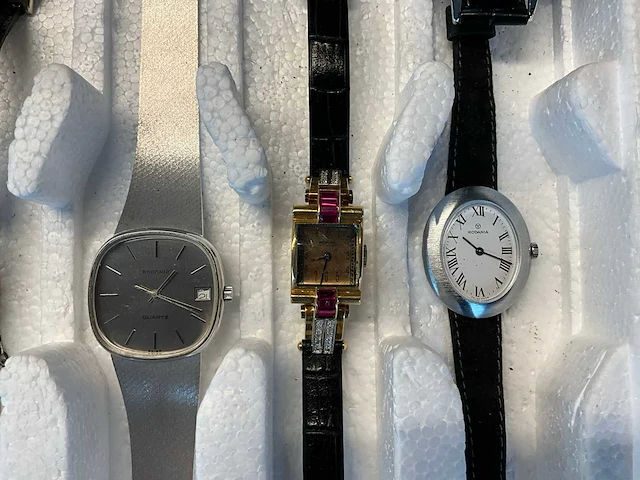 Rodania diverse vintage horloges (22x) - afbeelding 3 van  14
