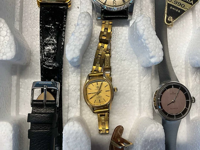 Rodania diverse vintage horloges (22x) - afbeelding 8 van  14