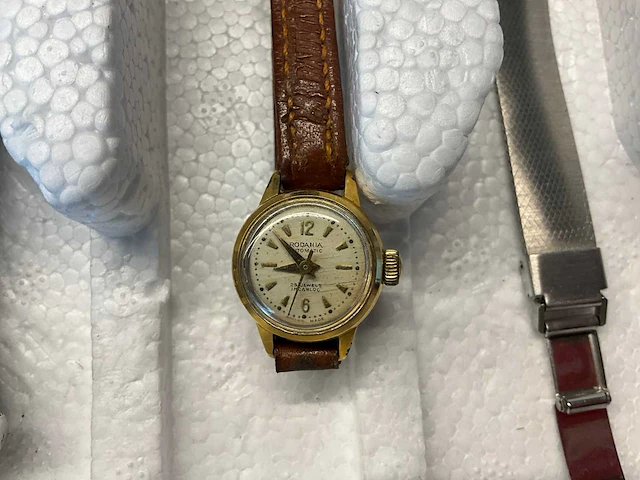 Rodania diverse vintage horloges (22x) - afbeelding 10 van  14