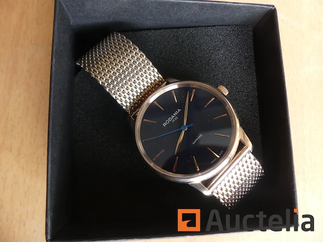 Rodania sapphire crystal 25161 herenhorloge - afbeelding 2 van  4