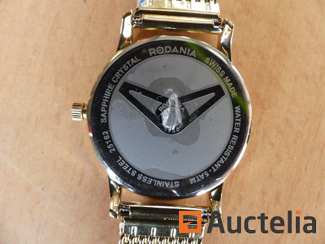 Rodania sapphire crystal 25162 herenhorloge - afbeelding 3 van  4