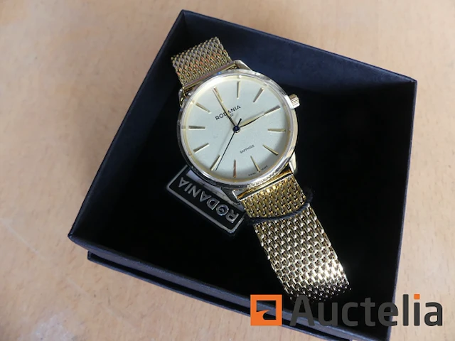 Rodania sapphire crystal 25162 herenhorloge - afbeelding 4 van  4