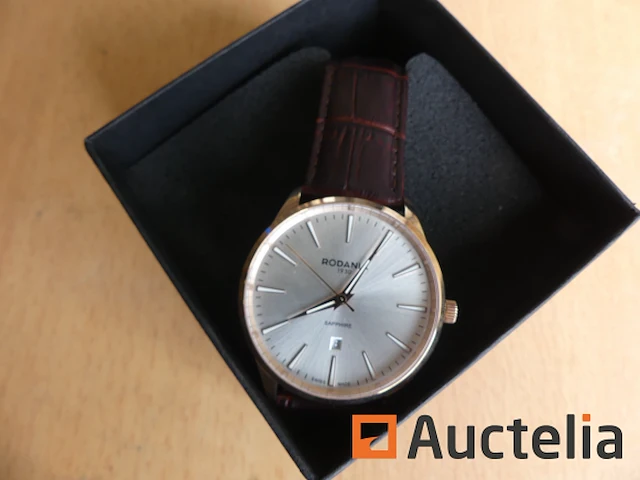 Rodania sapphire crystal 25164 herenhorloge - afbeelding 2 van  3